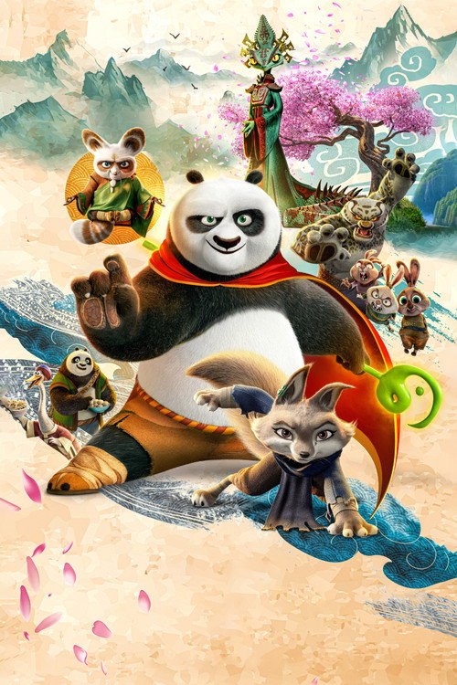 Kung Fu Panda 4 posteri