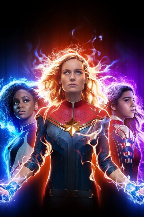 The Marvels posteri